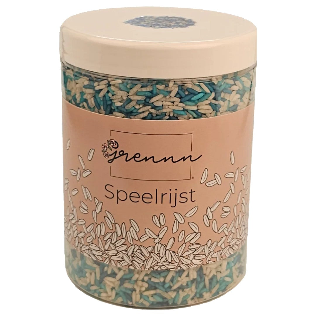 grennn speelrijst ocean mix - 750 gram | 4800437969637 | 2