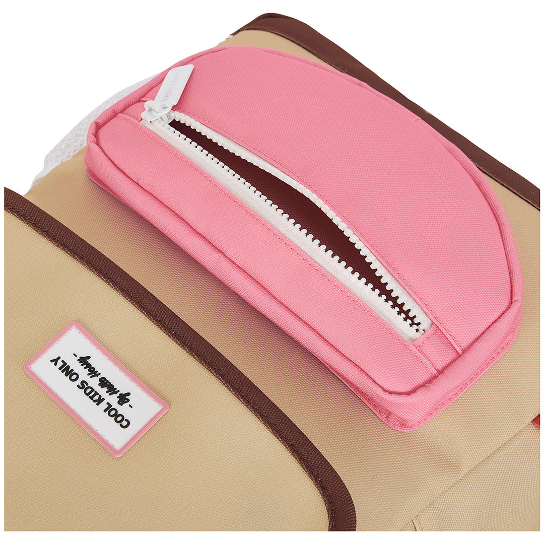 hello hossy rugzak macaroon - 31 cm