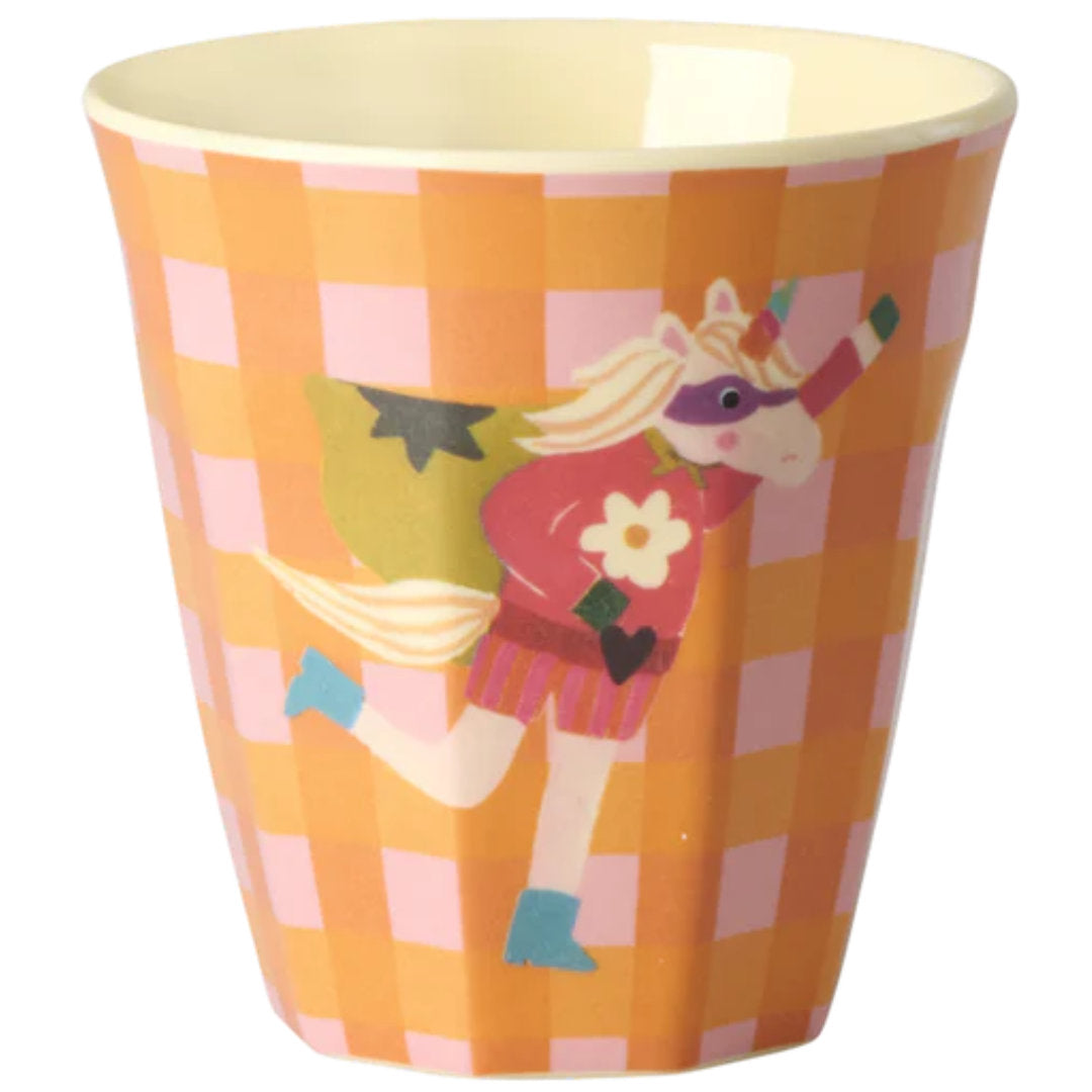 rice kinderbeker hero - roze - 160 ml - 6st | KICUP-6ZHEROI | 2