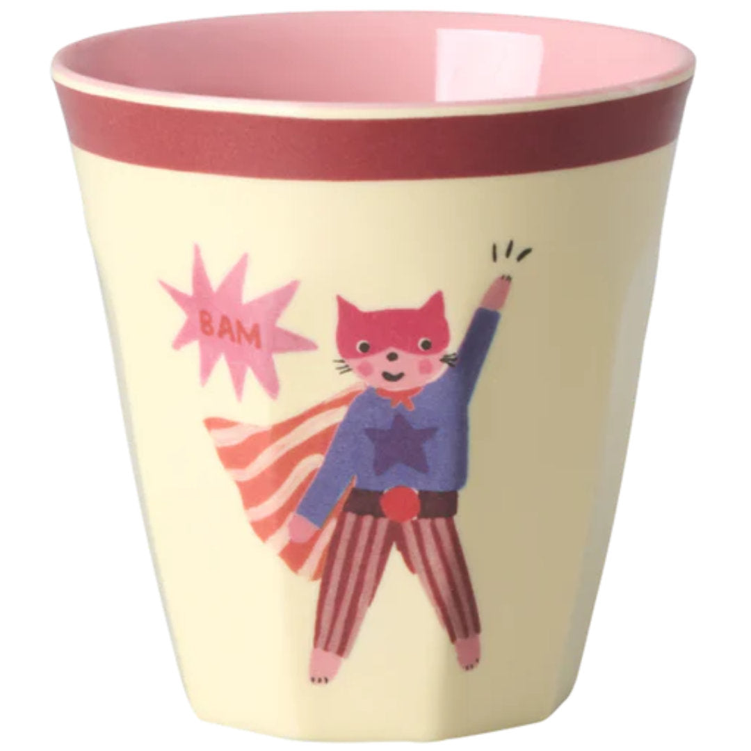 rice kinderbeker hero - roze - 160 ml - 6st | KICUP-6ZHEROI | 3