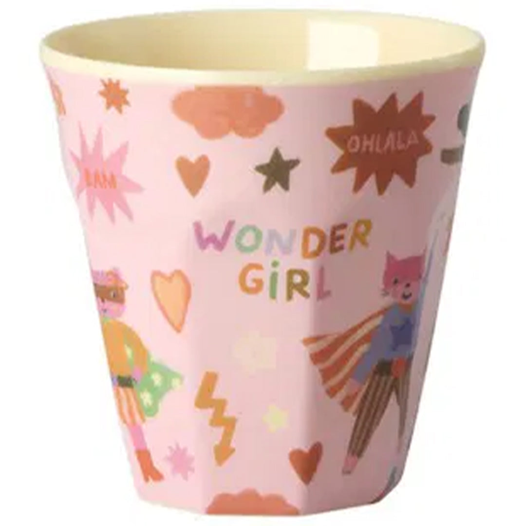 rice kinderbeker hero - roze - 160 ml | KICUP-HEROI | 