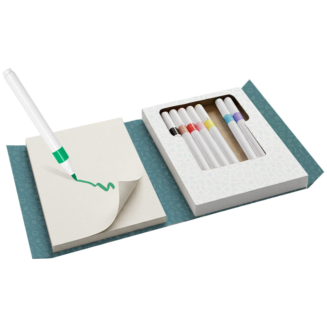 kidywolf coffret de dessin kidydraw kit - acrylique