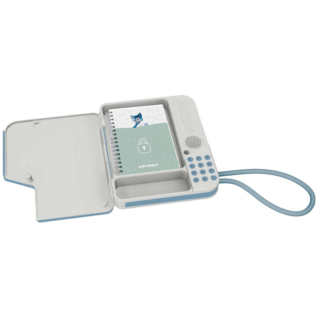 kidywolf geheimenboek met spraakrecorder - kidytreasure - groen | KIDYTREASURE-GR | 4