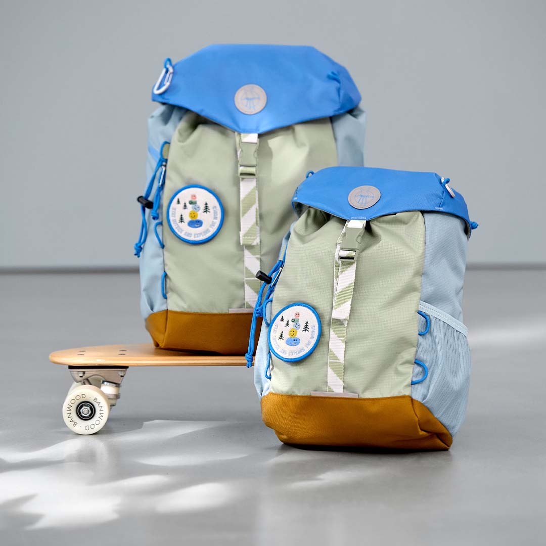 lässig kleuterrugzak sunny explorer - green-blue - 32 cm | LAS12030235018 | 2