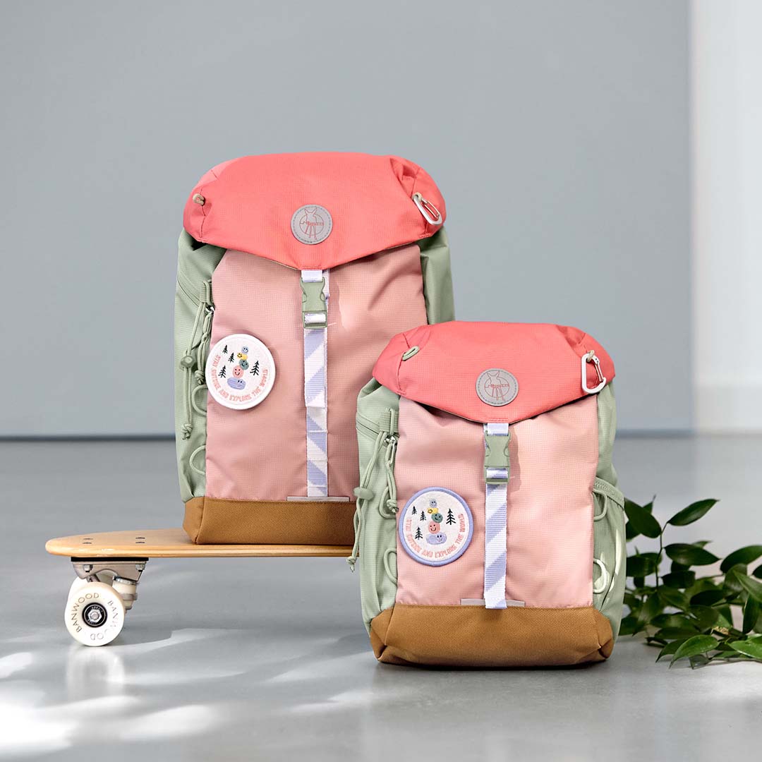 lässig kleuterrugzak sunny explorer - rose-pink - 32 cm | LAS12030237030 | 3