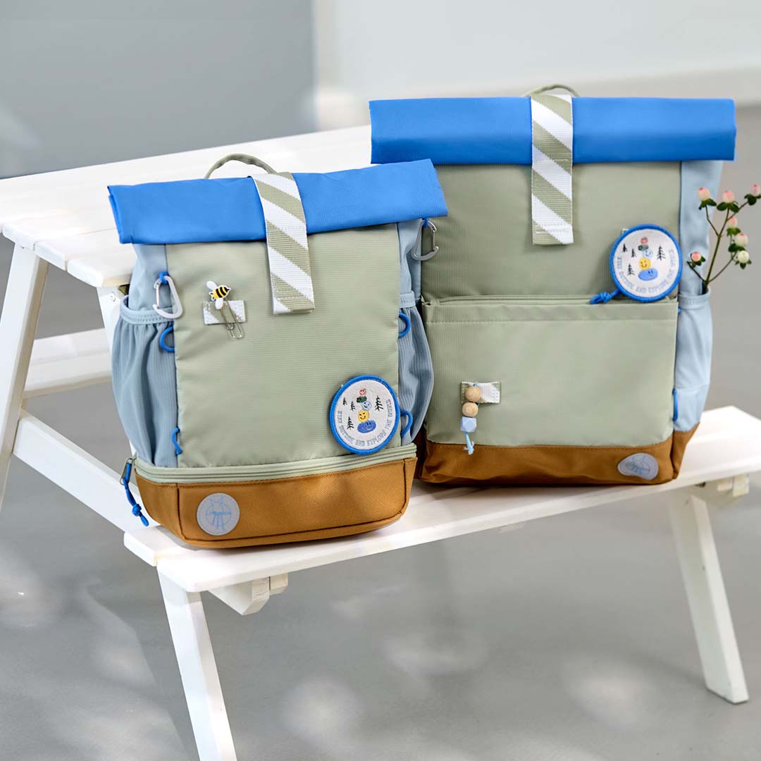 lässig rugzak sunny explorer - green-blue - 39 cm | LAS12030485018 | 3