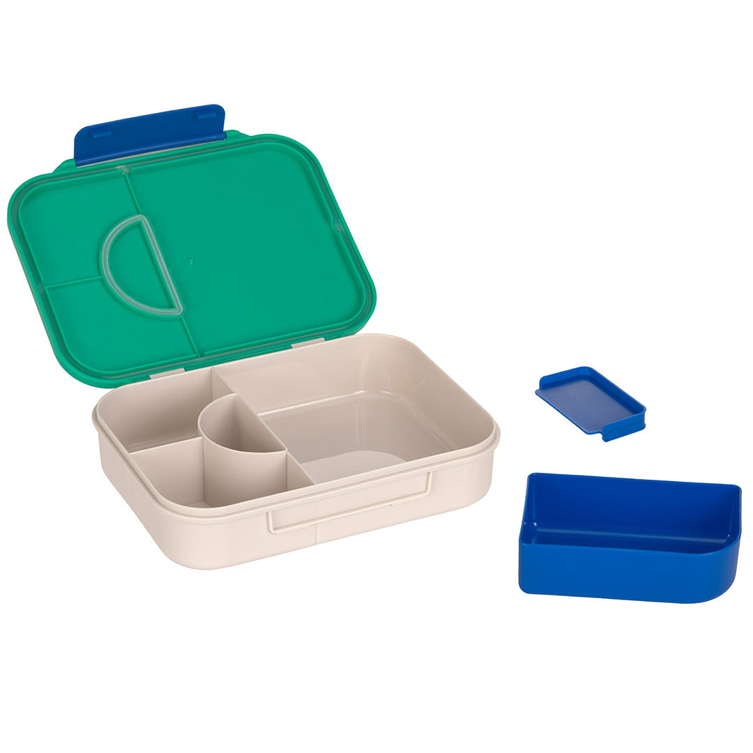 lässig bento-broodtrommel happy trails - frog | LAS12100151019 | 2