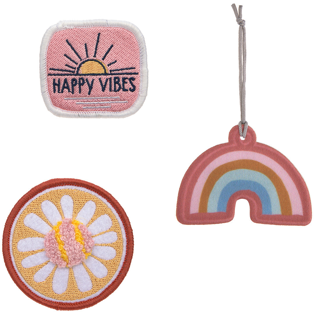 lässig patches little gang - happy - 3st | LAS1205007025 | 6
