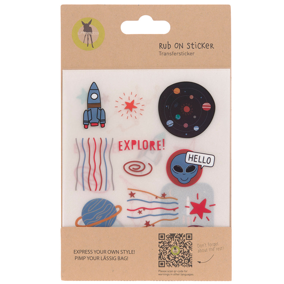 lässig rub on stickers little gang - space | LAS1206017041 | 1