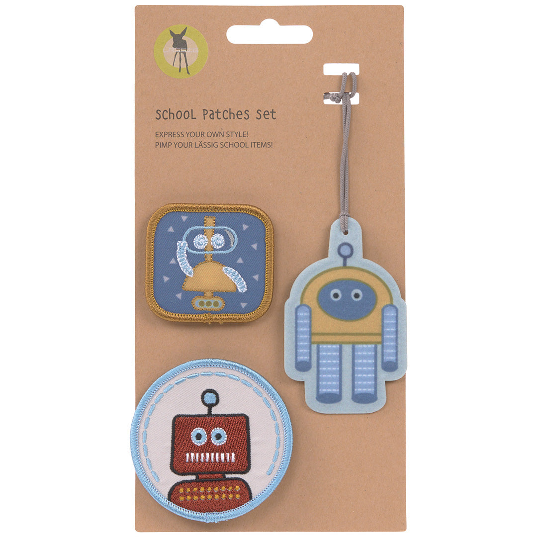 lässig patches little gang - robot - 3st | LAS1205007052 | 1