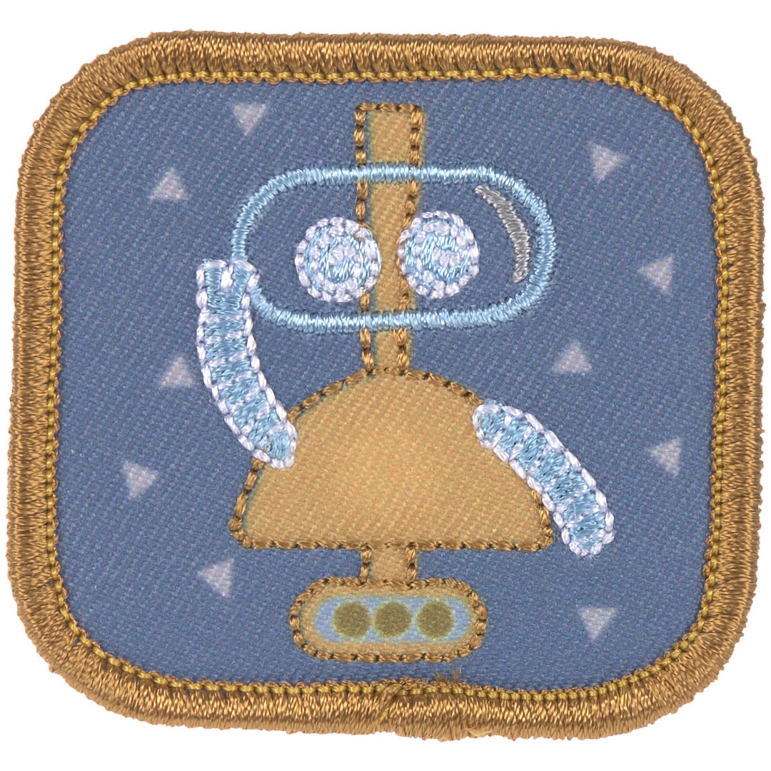 lässig patches little gang - robot - 3st | LAS1205007052 | 4