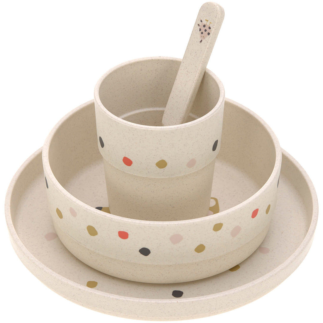 lässig serviesset little mateys - spicy orange - 4-delig | LAS1310062856 | 4