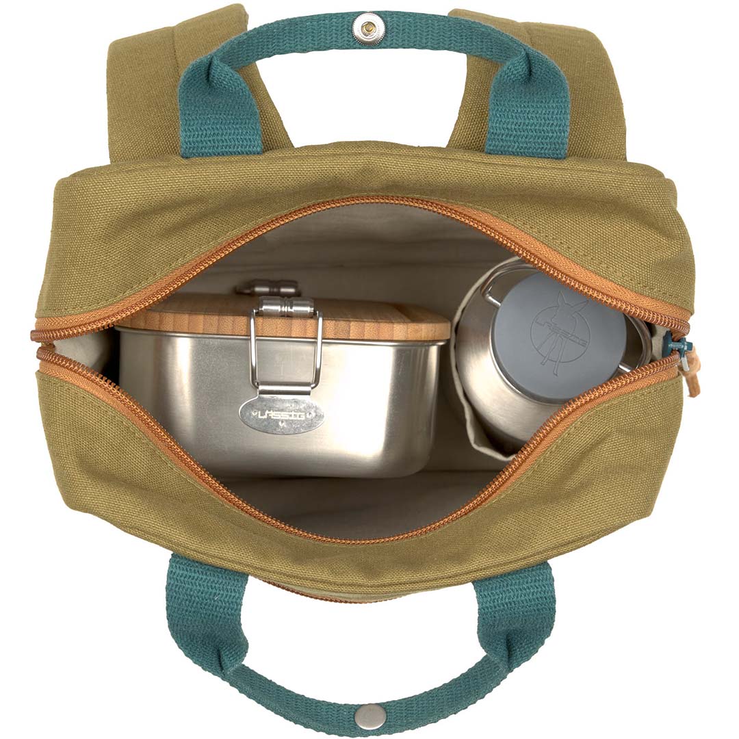 lässig kleuterrugzak small gots - olive - 26 cm | LAS1203044513 | 5