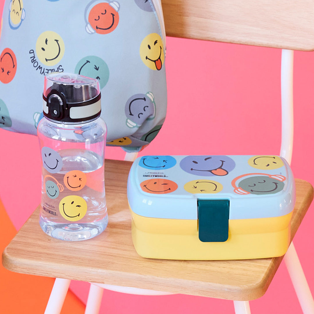 lässig drinkfles smileyworld - blue - 420 ml | 12100181017 | 4