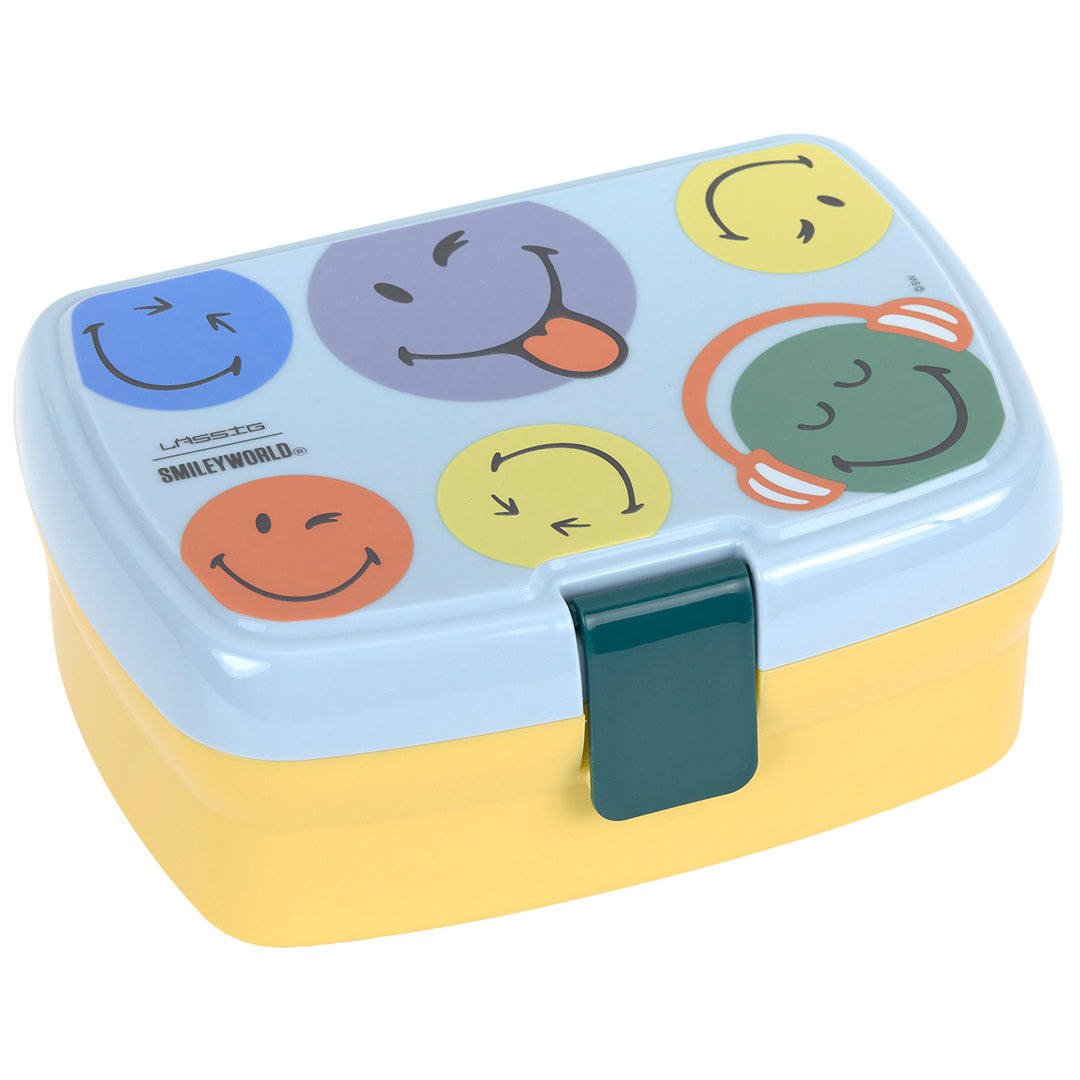 lässig broodtrommel smileyworld - blue | 12100361017 | 