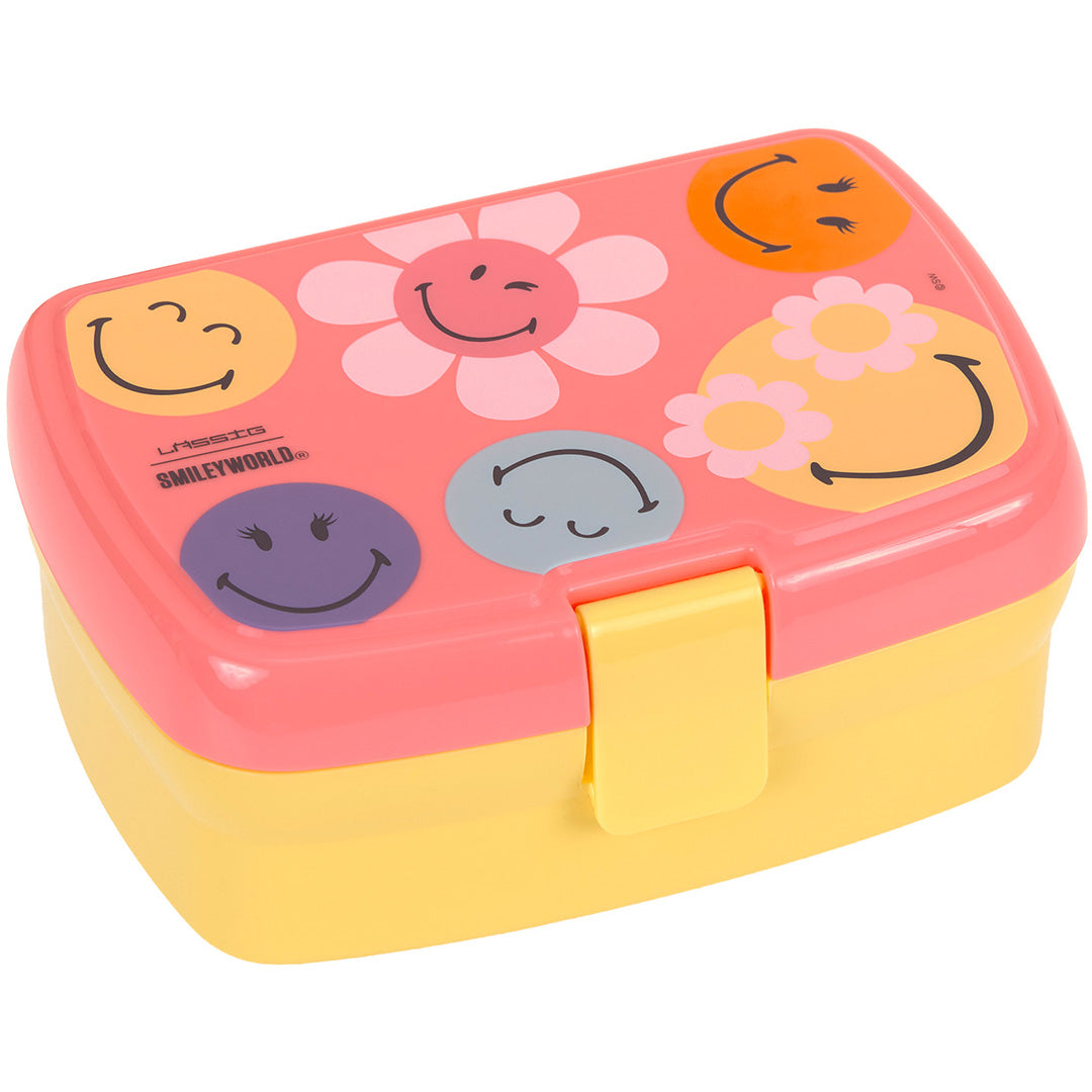 lässig broodtrommel smileyworld - dusty rose | 12100367156 | 