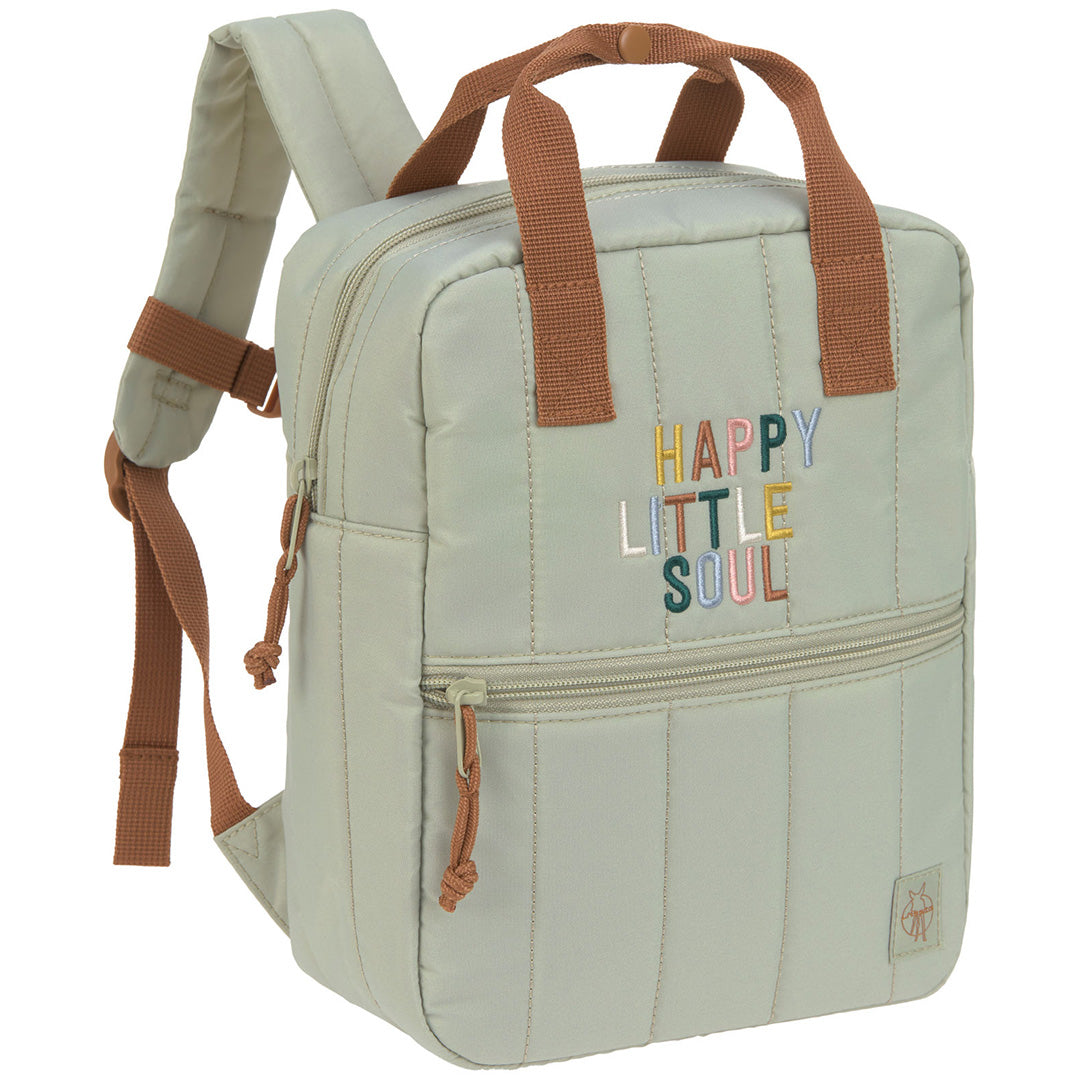 lässig kleuterrugzak little gang - light khaki - 27 cm | LAS12030495002 | 1