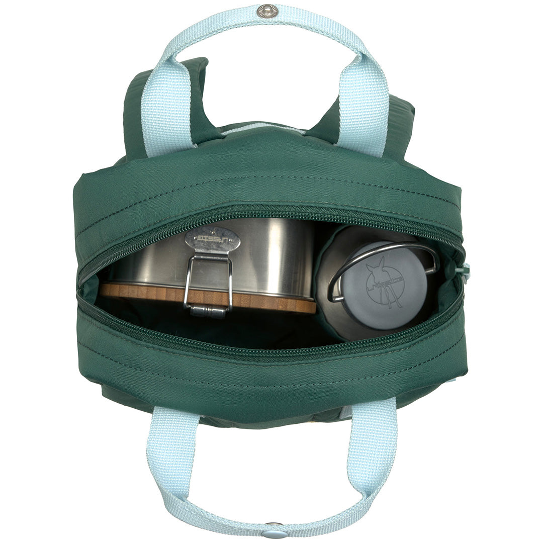 lässig kleuterrugzak little gang - lemon dark green - 27 cm | LAS12030495005 | 4