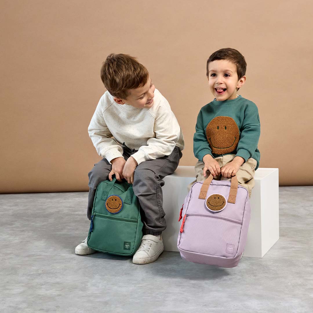lässig kleuterrugzak little gang - dark green - 27 cm | LAS12030525009 | 3