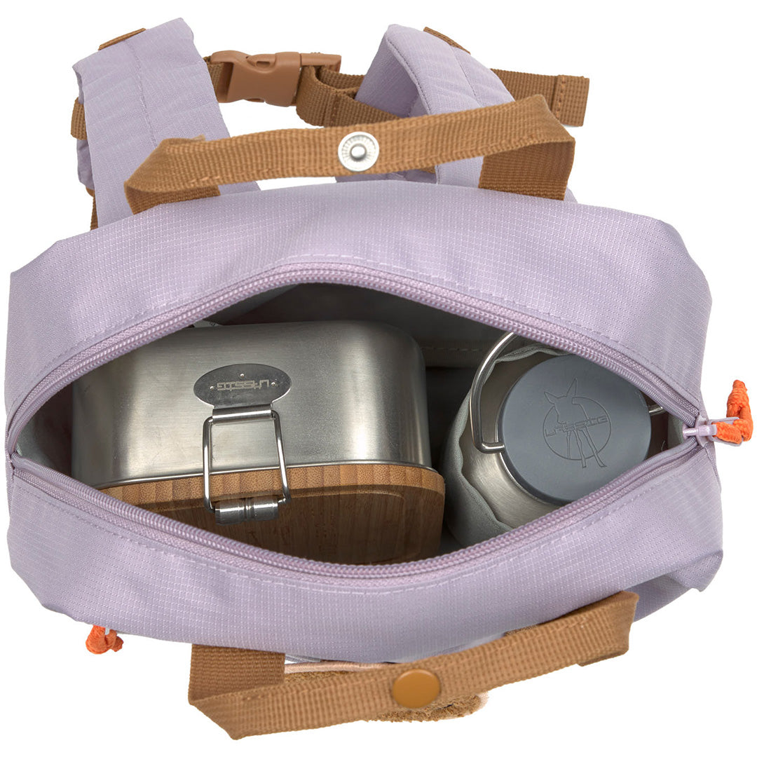 lässig kleuterrugzak little gang - lilac - 27 cm | LAS12030527010 | 4