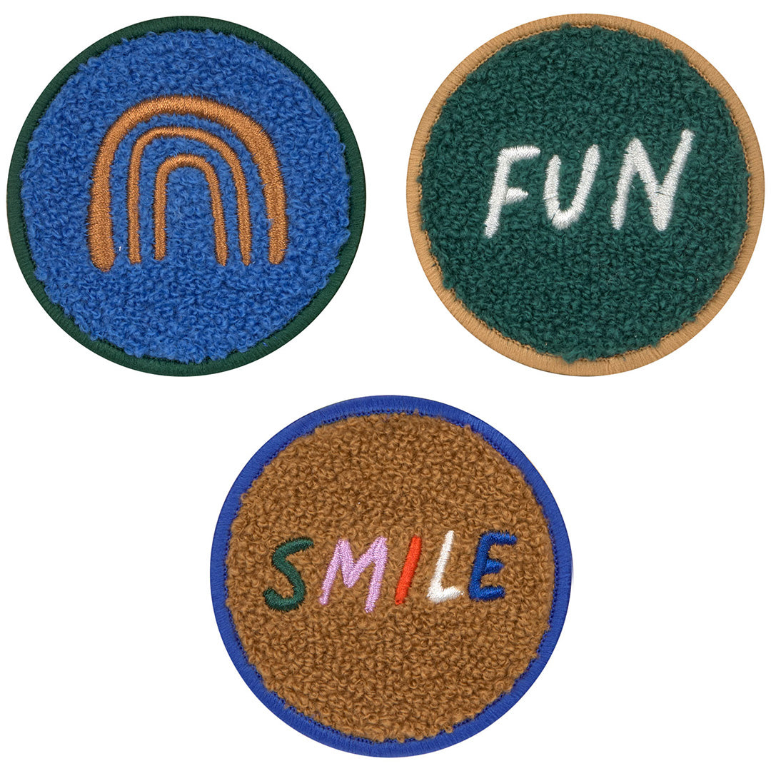 lässig patches little gang - smile - fun - 3st | LAS12060294002 | 5