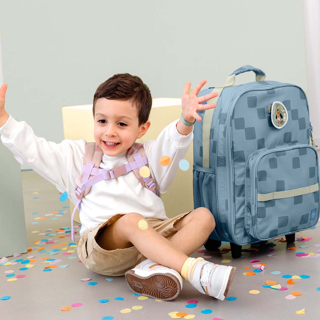 lässig kinderkoffer pattern party - blue | LAS12040104015 | 3