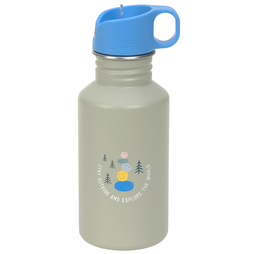 lässig rvs drinkfles sunny explorer - green-blue - 500 ml | LAS12100285018 | 1