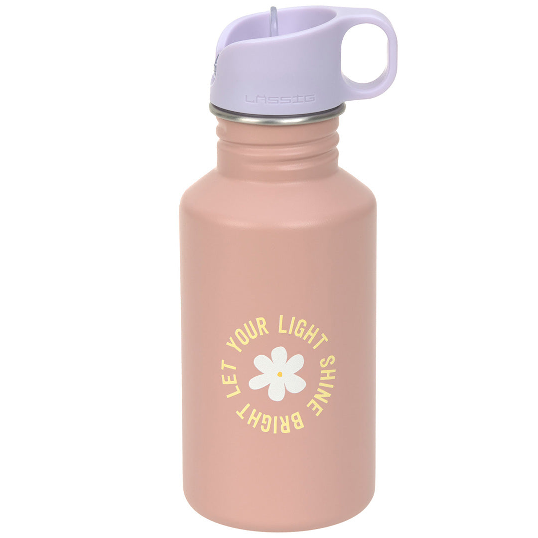 lässig rvs drinkfles pattern party - rose-lilac - 500 ml | LAS12100287025 | 1