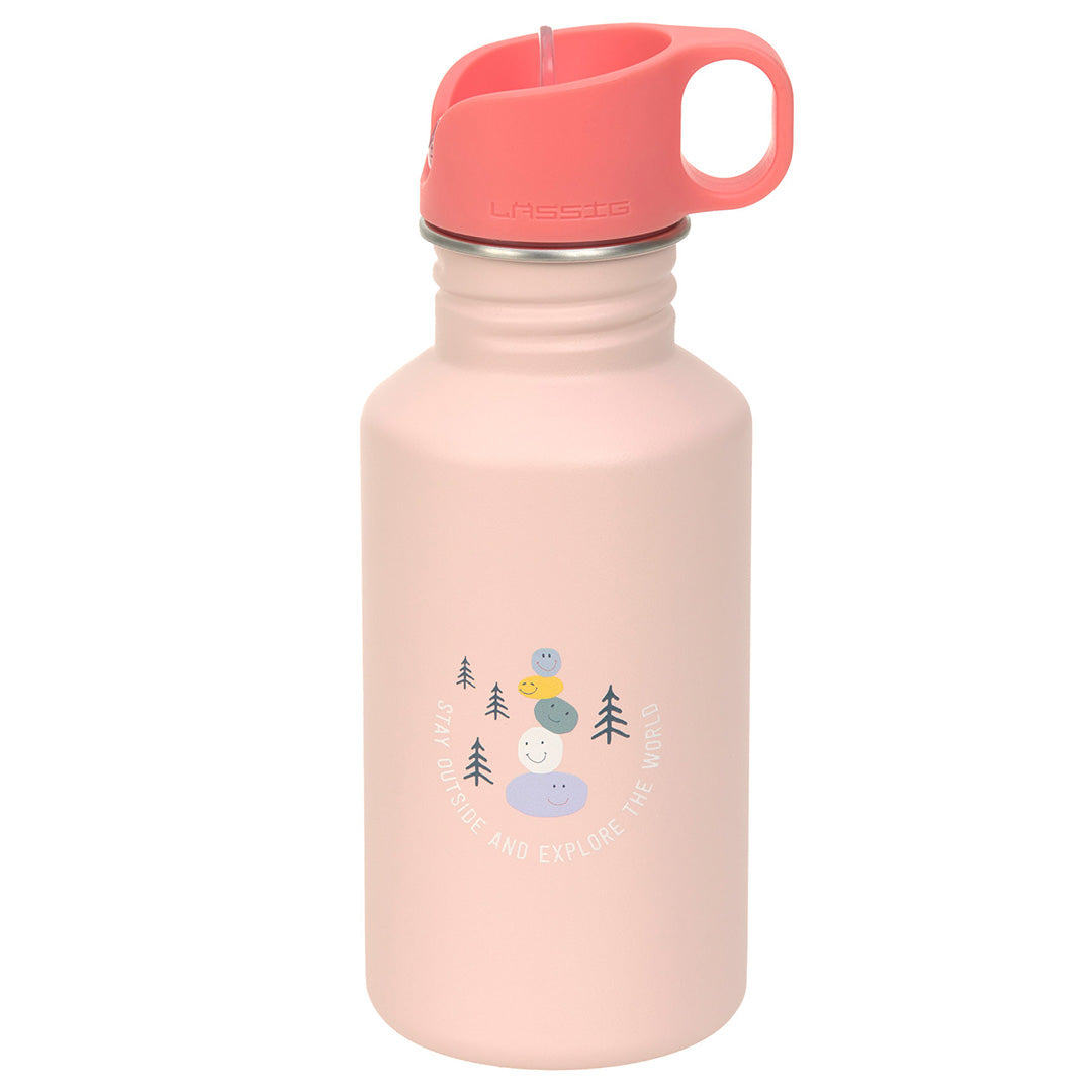 lässig rvs drinkfles sunny explorer - rose-pink - 500 ml | LAS12100287030 | 1