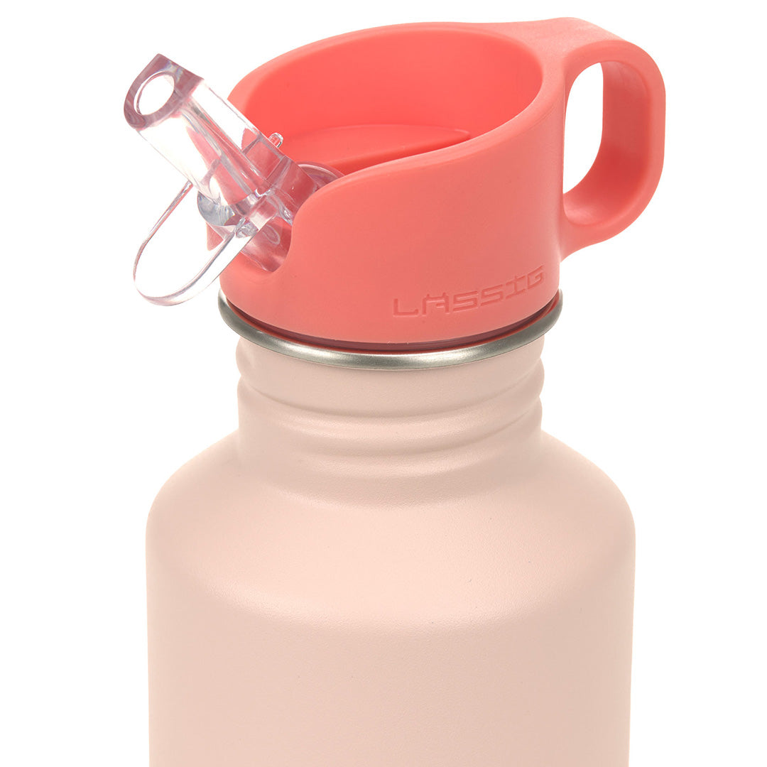 lässig rvs drinkfles sunny explorer - rose-pink - 500 ml | LAS12100287030 | 4