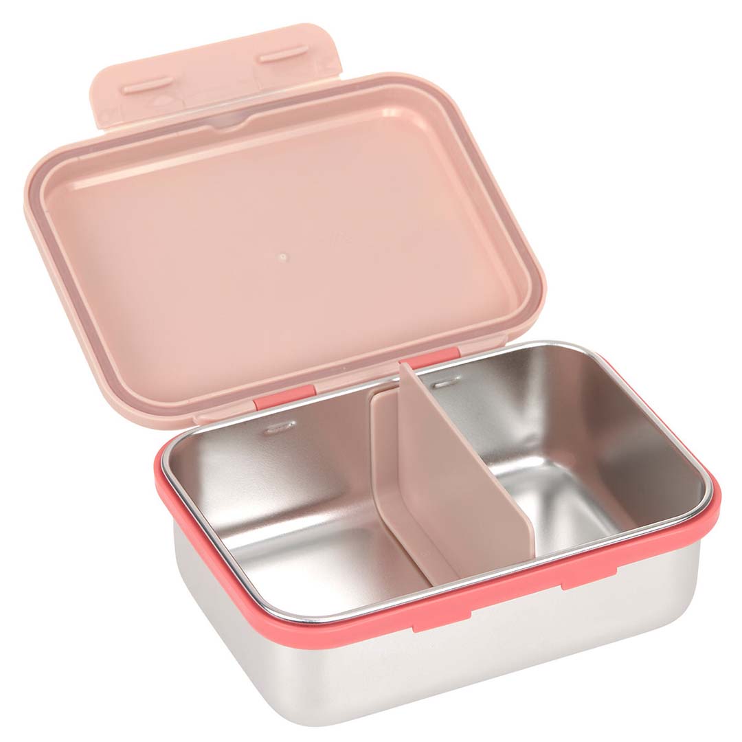lässig rvs broodtrommel sunny explorer - rose-pink | LAS12100297030 | 4
