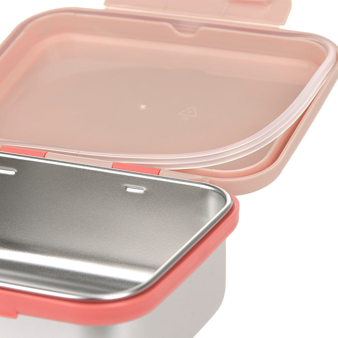 lässig rvs broodtrommel sunny explorer - rose-pink | LAS12100297030 | 6