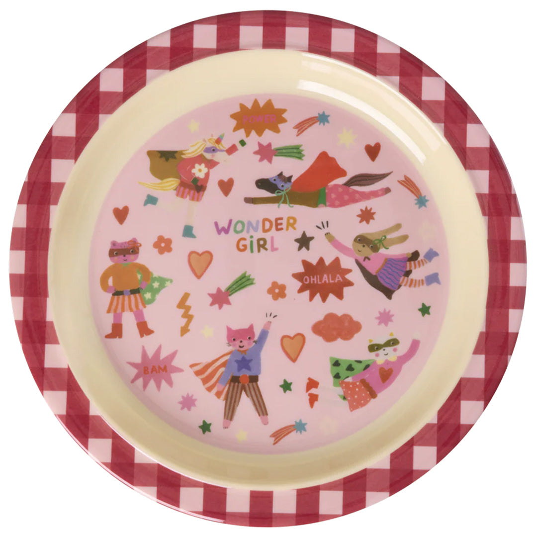 rice kinderbord hero - roze | KILPL-HEROI |