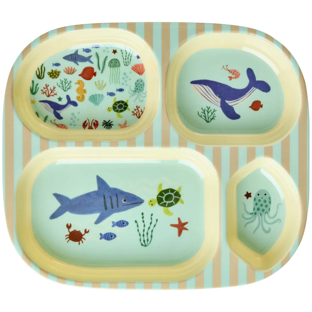 rice vakjesbord - blue ocean | KIPL4-OCEB | 