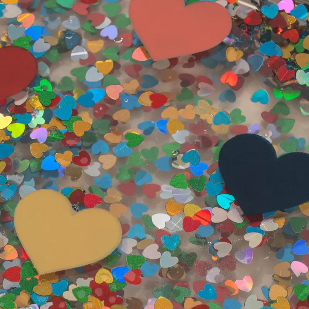konges sløjd broodtrommel glitter - bon coeur coloré | 2