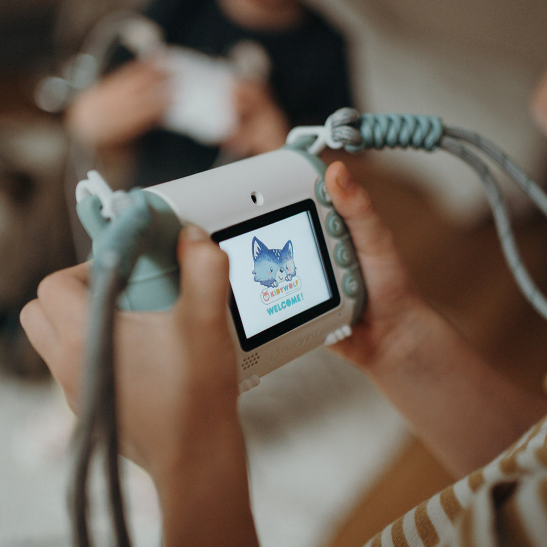 kidywolf kindercamera met thermische printer - mint | KIDYPRINT-GR | 2