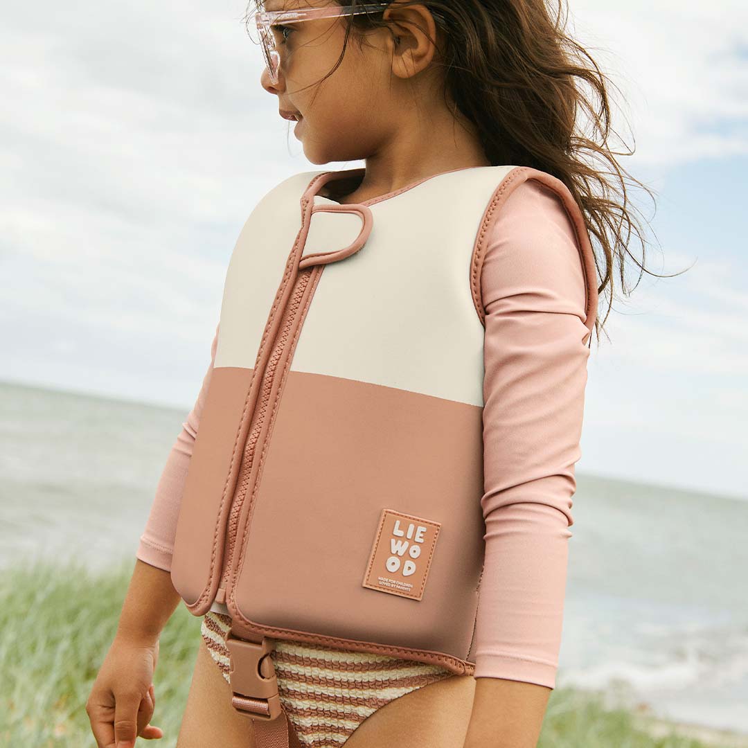 liewood zwemvest dove met mouwen - tuscany rose multi mix - 15-19 kg | LW20502-2142-15-19 | 6