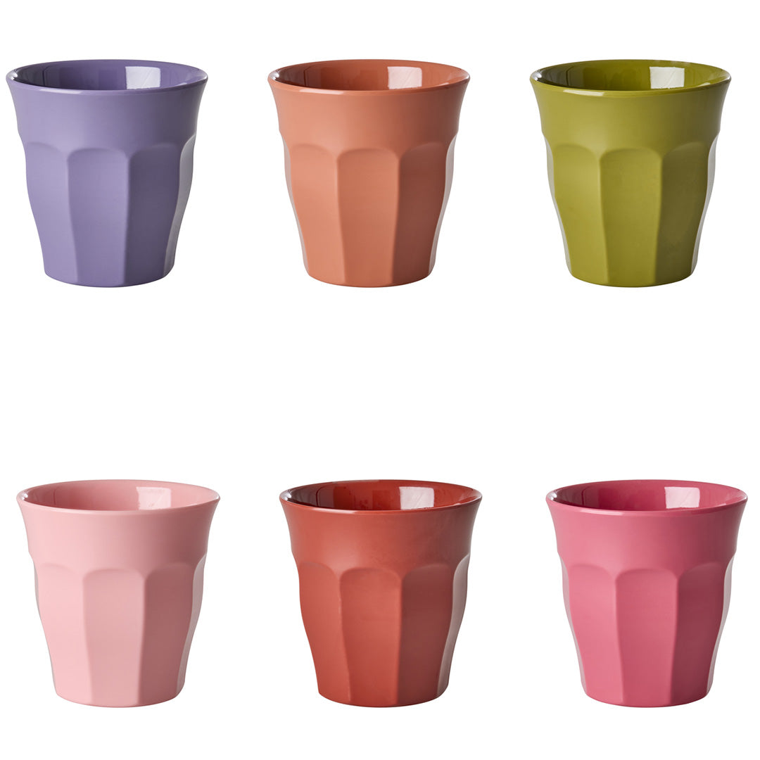 rice kinderbeker - solid colors - 250 ml - 6st | MELCU-6ZAW26 | 2