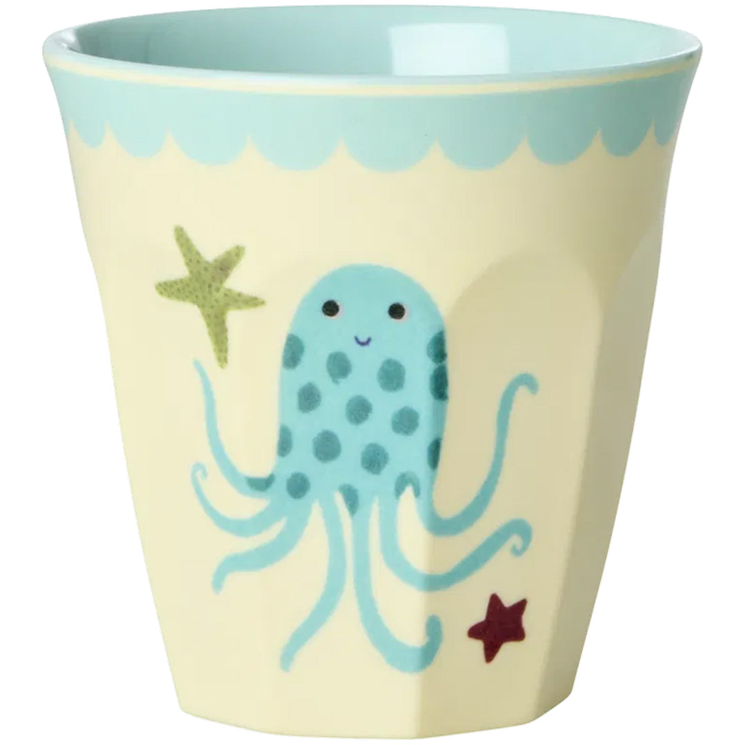 rice kinderbeker - blue ocean - 160 ml - 6st | MELCU-6ZSOCEB | 5