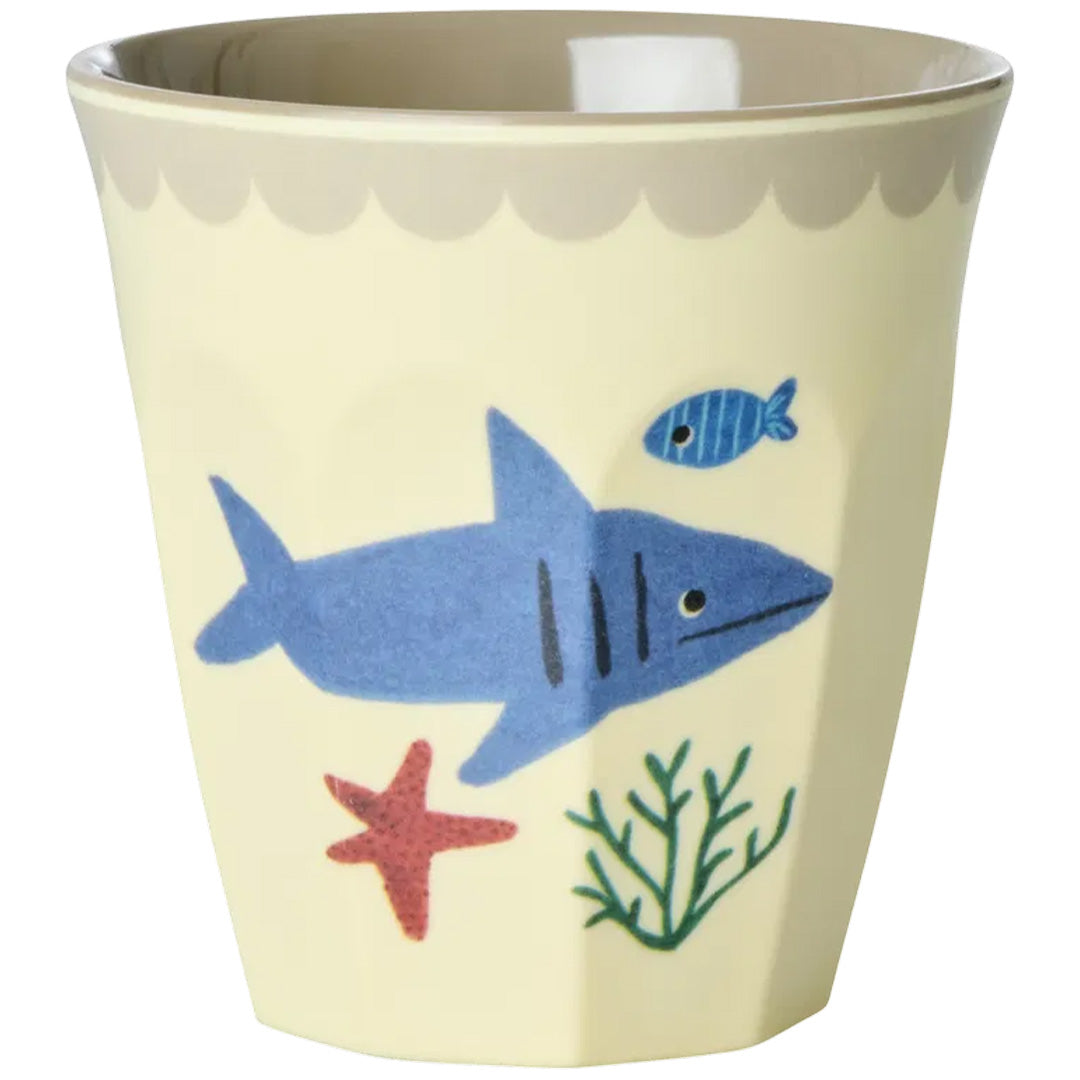 rice kinderbeker - blue ocean - 160 ml - 6st | MELCU-6ZSOCEB | 3