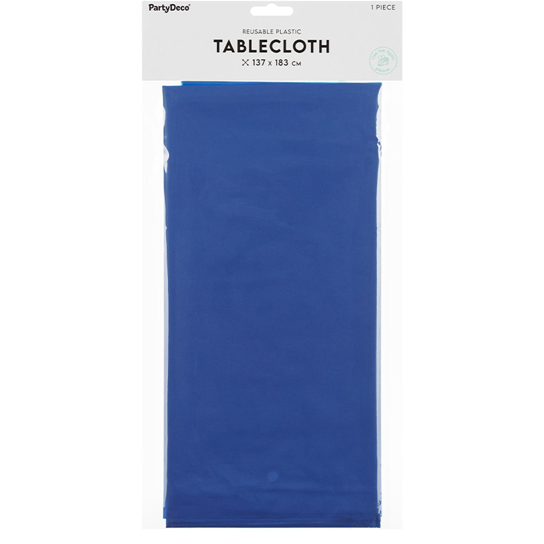 partydeco tafelkleed donkerblauw - 137x183 cm | OBS6-074 | 4
