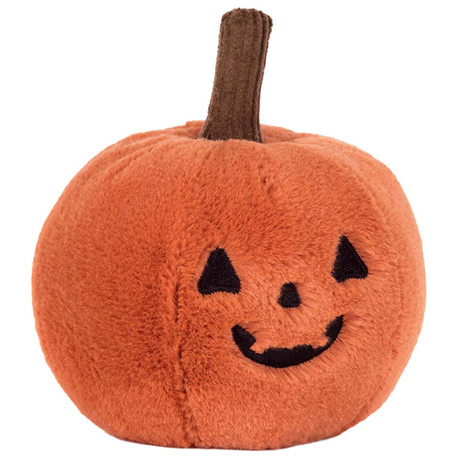 jellycat knuffelpompoen jack o lantern ooky - 12 cm | OOK3JOL | 