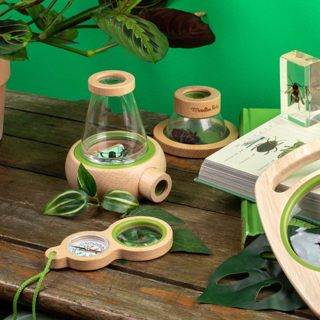 moulin roty vergrootglas met kompas le jardin du moulin | 712438 | 2