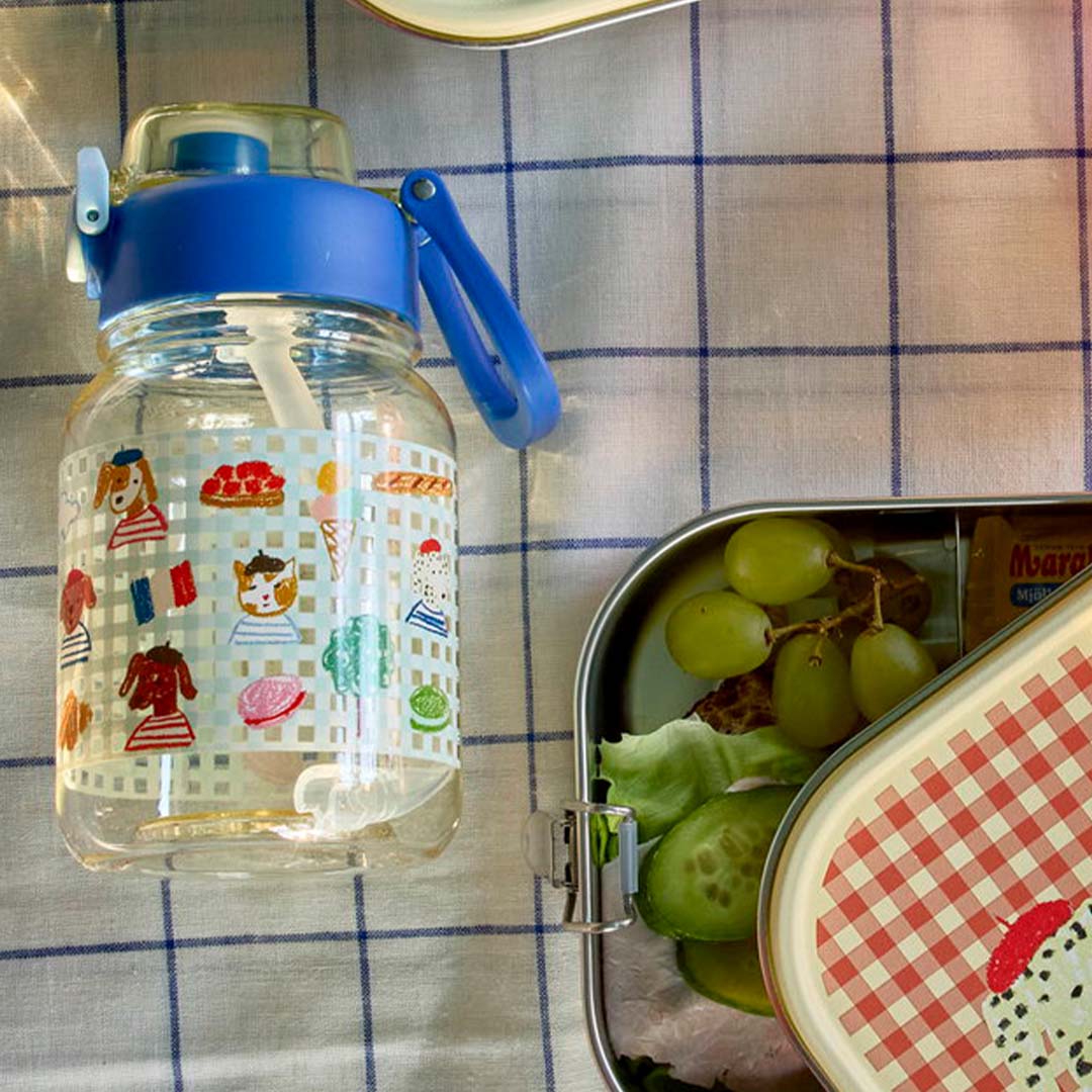 rice drinkfles kids in paris - blue - 700 ml | PLBOT-LPARIS | 2