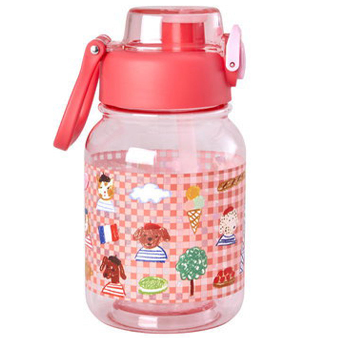 rice drinkfles kids in paris - red - 700 ml | PLBOT-LPARISR | 