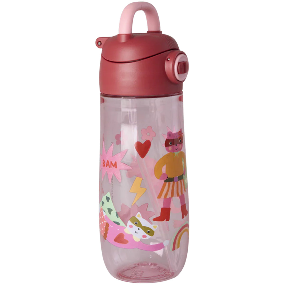 rice drinkfles hero - roze - 550 ml | PLBOT-SHEROI | 