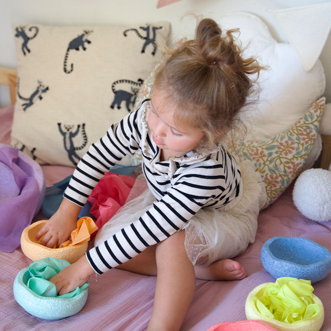 pit and play speeldoek pastel - mint - 48x48 cm | 6154113857861 | 4