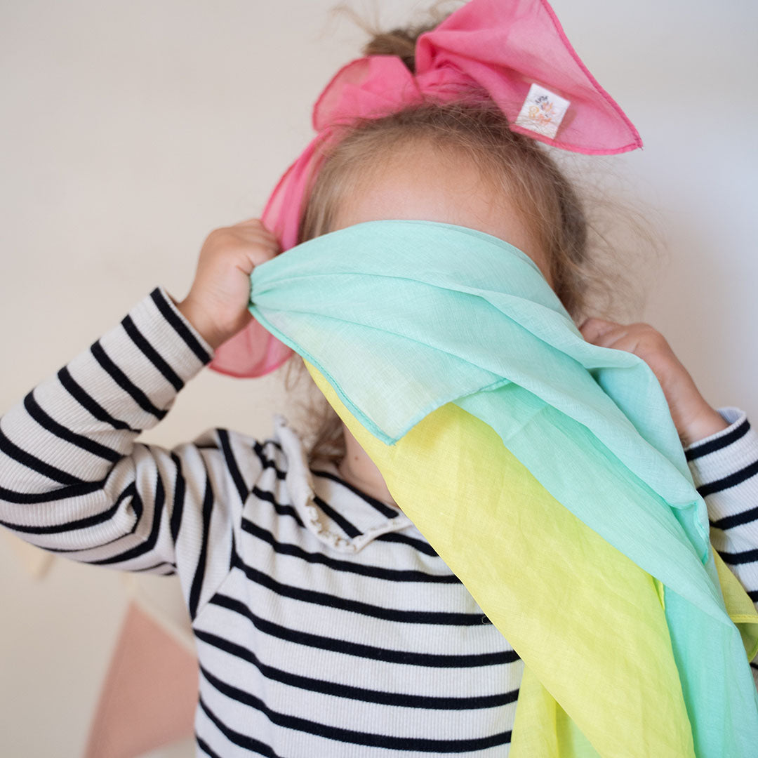 pit and play speeldoek pastel - mint - 48x48 cm | 6154113857861 | 5