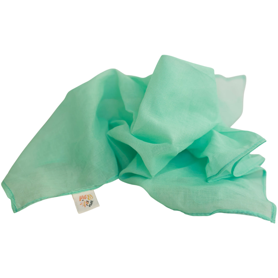 pit and play speeldoek pastel - mint - 48x48 cm | 6154113857861 | 3