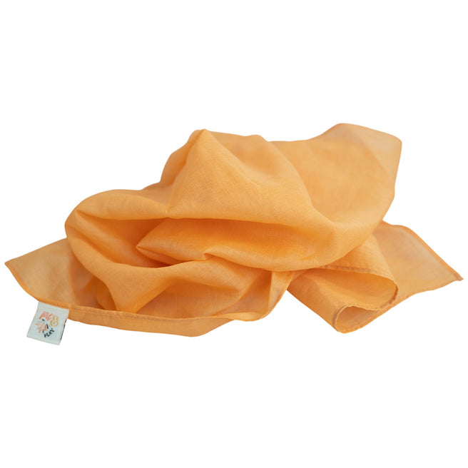 pit and play speeldoek pastel - oranje - 48x48 cm | 6154113548530 | 3